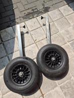 Strandwielen/transportwielen rubberboot, Watersport en Boten, Ophalen, Gebruikt, Overige typen, Zeilboot of Motorboot