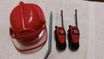 brandweer helm, breekijzer, talkie walkie, Ophalen of Verzenden, Zo goed als nieuw
