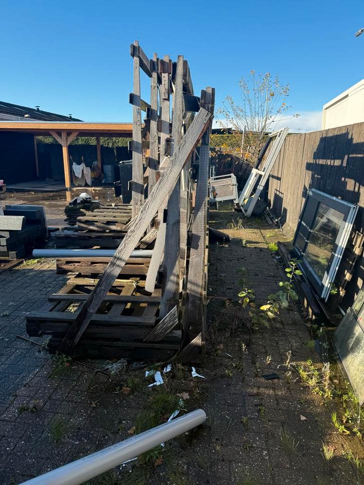 Houten Pallets - Diverse Maten ophalen, Doe-het-zelf en Verbouw, Hout en Planken, Gebruikt, Pallet, Overige houtsoorten, Minder dan 200 cm