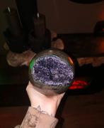 Grote amethist bol, Verzamelen, Mineralen en Fossielen, Ophalen of Verzenden