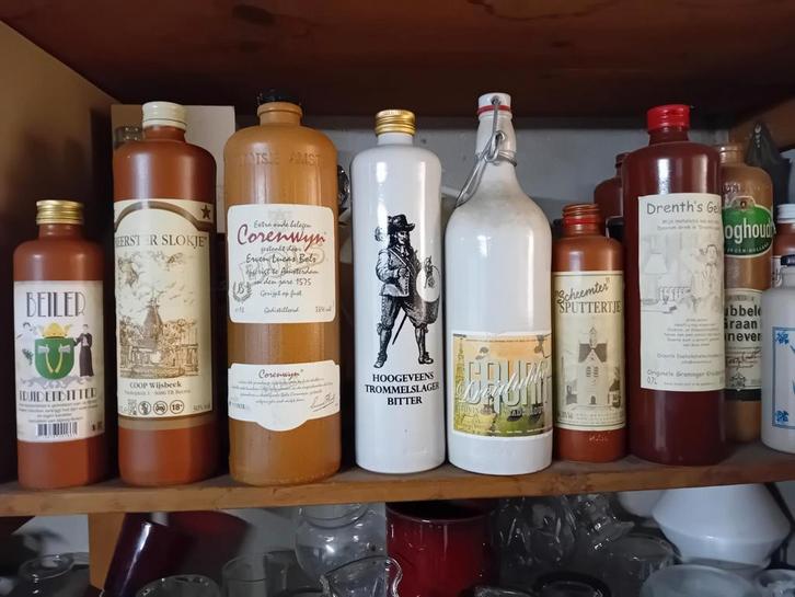 LEGE, Aardewerk Drankflessen - Diverse Merken. LEEG, Verzamelen, Overige Verzamelen, Gebruikt, Ophalen of Verzenden