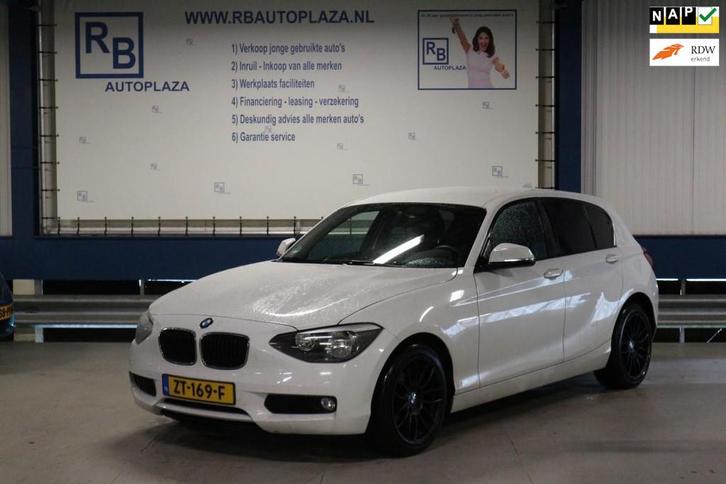 BMW 1-serie 114i EDE / NAV / STOELVERWARMING / D-GLAS / VELG, Auto's, BMW, Bedrijf, Te koop, 1-Serie, ABS, Airbags, Airconditioning