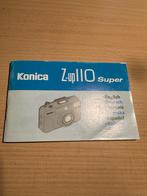 Konica Z-up 110 Super Handleiding, Ophalen of Verzenden, Compact, Konica
