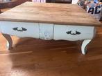 Vierkante Salontafel Landelijke Stijl rofra home, Huis en Inrichting, Ophalen, Gebruikt, 50 tot 100 cm, 100 tot 150 cm
