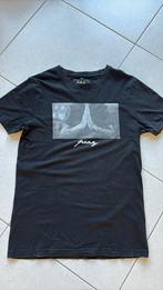 Zwart shirt maat M opdruk Pray, Ophalen of Verzenden, Gedragen, Maat 48/50 (M), Zwart