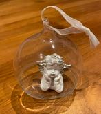 Glazen bol met engel ornament, Ophalen of Verzenden, Zo goed als nieuw