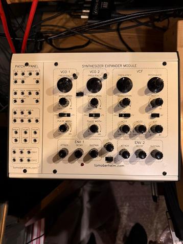 Oberheim SEM met patchpanel. Zeldzaam. In nieuwstaat. beschikbaar voor biedingen