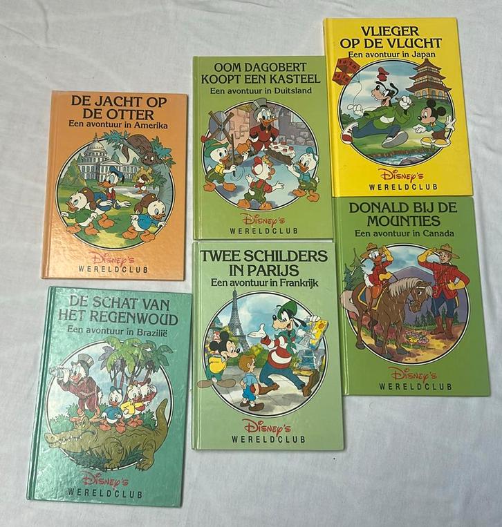 Disney’s Wereld Club Boeken | Avonturen over de hele wereld!, Boeken, Kinderboeken | Jeugd | onder 10 jaar, Zo goed als nieuw