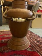 Koperen emmer met keramische handgrepen, Antiek en Kunst, Ophalen, Koper