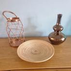Mooie woonaccessoires  siervaas, schaal, lantaarn, Huis en Inrichting, Overige materialen, Overige kleuren, Ophalen of Verzenden
