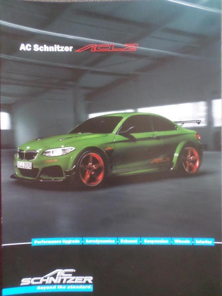 BMW Serie 2 ACL2 by AC Schnitzer, Boeken, Auto's | Folders en Tijdschriften, Zo goed als nieuw, BMW, Ophalen of Verzenden