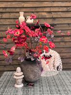 Zijden boeket incl landelijke pot, Huis en Inrichting, Woonaccessoires | Kunstplanten en Kunstbloemen, Binnen, Info@colorsenjoy.nl