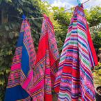 Peruaanse kleden, kleurrijk, diverse kleuren, stevige kwalit, Huis en Inrichting, Overige kleuren, Vierkant, Nieuw, Ophalen of Verzenden