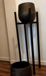 Mooie plantenstanaard incl. pot te koop, Huis en Inrichting, Woonaccessoires | Zuilen en Pilaren, Ophalen, Nieuw