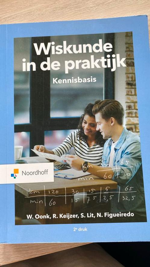 W. Oonk - Wiskunde in de praktijk- Kennisbasis, Boeken, Wetenschap, Zo goed als nieuw, Ophalen of Verzenden