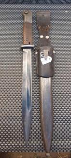 K98 bajonet met frog. Ww2, Verzamelen, Militaria | Tweede Wereldoorlog, Ophalen of Verzenden, Landmacht, Duitsland, Mes of Dolk