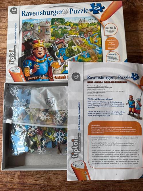 Tiptoi Verdwenen Prinses puzzel 100 stukjes, Verzamelen, Speelgoed, Zo goed als nieuw, Ophalen
