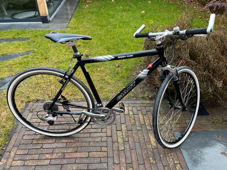 Giant Green Park maat L shimano Deore afgemonteerd, Fietsen en Brommers, Fietsen | Heren | Sportfietsen en Toerfietsen, Zo goed als nieuw