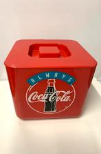 Vintage Coca Cola ijsemmer met deksel, Ophalen of Verzenden, Gebruikt, Gebruiksvoorwerp
