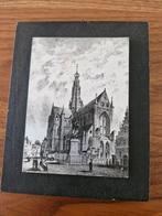 Vintage Prent van de Grote Kerk in Breda, Antiek en Kunst, Kunst | Etsen en Gravures, Ophalen of Verzenden