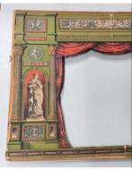 Puppet muppet & marionnette Antiek 1900 theater rand frame, Ophalen of Verzenden