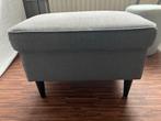 IKEA STRANDMON Voetenbank - Donkergrijs, Huis en Inrichting, Ophalen, Gebruikt, Minder dan 50 cm, Stof