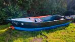 Stalen sloep inclusief motor en kussens, Watersport en Boten, Ophalen, Gebruikt, Overige typen, Motorboot