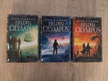 Deel 1, 2 & 3. **  Helden van Olympus.  **   Rick Riordan beschikbaar voor biedingen