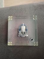 Presse papier/ pennenhouder politie Amsterdam jaren 80., Verzamelen, Ophalen of Verzenden, Overige soorten, Nederland, Embleem of Badge