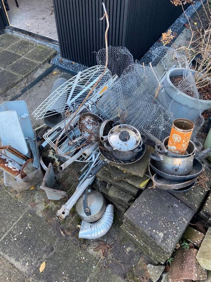 Gratis ophaalservice van al uw oud ijzer en metalen, Doe-het-zelf en Verbouw, Metalen, Ophalen