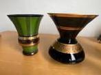 Twee fraaie De Rupel vazen uit Boom, Minder dan 50 cm, Glas, Ophalen of Verzenden, Zo goed als nieuw