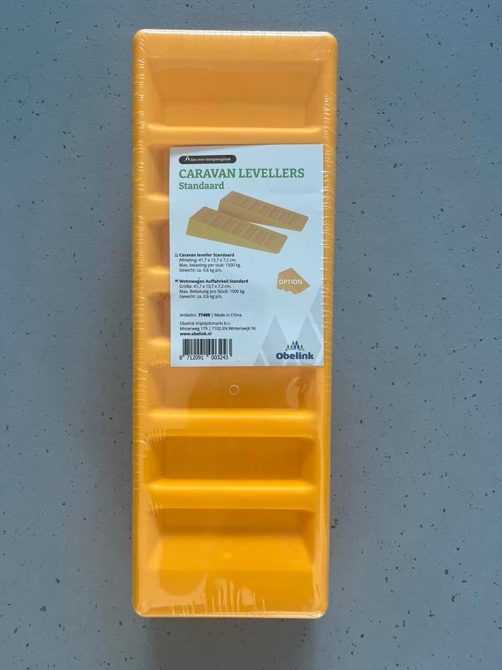 Oprijblokken/levellers voor caravan, Caravans en Kamperen, Caravan accessoires, Nieuw, Ophalen of Verzenden