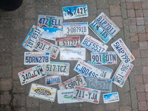 Kentekenplaat SET USA Roadkill 25 nummerborden nummerplaten, Verzamelen, Automerken, Motoren en Formule 1, Gebruikt, Auto's, Ophalen of Verzenden