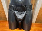Leren jockstrap handgemaakt zwart L, Ophalen of Verzenden, Zwart, Slip