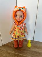 ZAPF mini Chou Chou met oranje muts en laarsjes, Ophalen of Verzenden, Zo goed als nieuw, Babypop