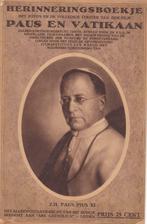 Filmboekje de film "Paus en Vaticaan" uit 1925 Paus Pius XI, Ophalen of Verzenden, Kaart of Prent, Christendom | Katholiek