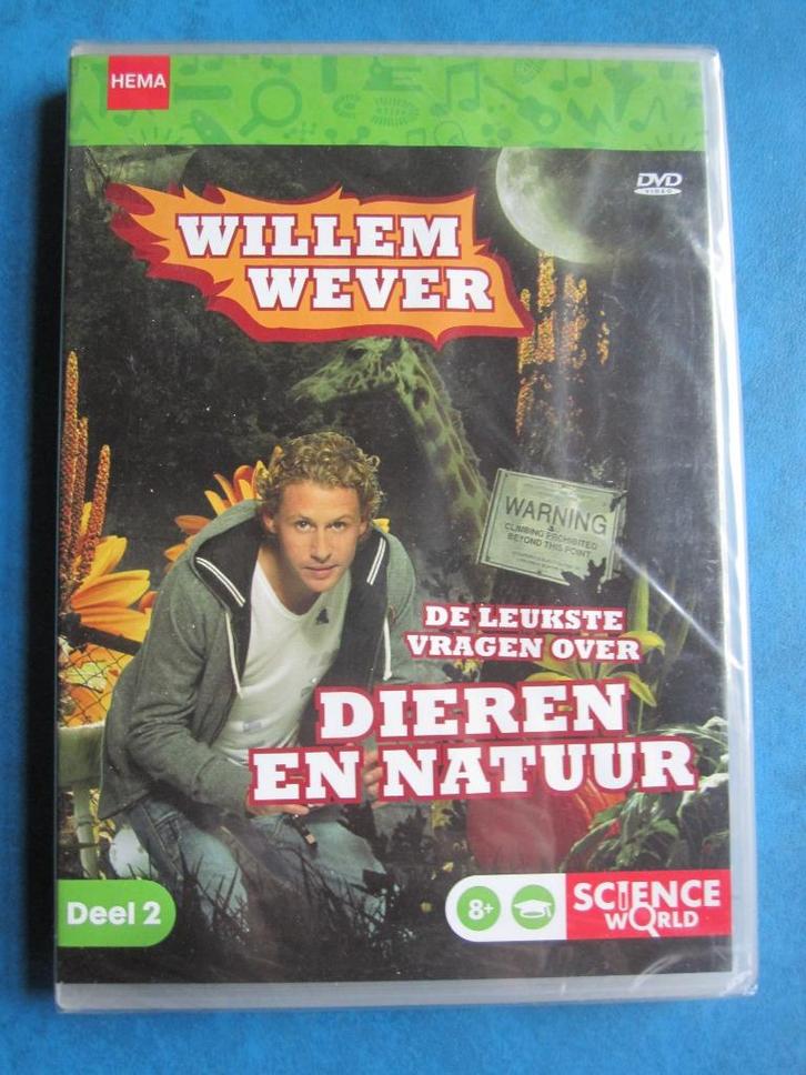 Willem Wever - Dieren en natuur (nieuw in de verpakking), Cd's en Dvd's, Dvd's | Kinderen en Jeugd, Nieuw in verpakking, Tv non-fictie