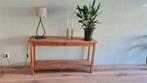 Sidetable Teak 40x140x75h, Huis en Inrichting, Tafels | Sidetables, Gebruikt, Teakhout, Ophalen of Verzenden, 25 tot 50 cm