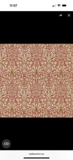 Snakehead Morris & Co. Behang - Madder/Gold, Huis en Inrichting, Stoffering | Behang, Ophalen, Minder dan 10 m², Rood
