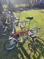 2 Brompton vouwfietsen, Fietsen en Brommers, Ophalen, Gebruikt, Brompton, 16 tot 18 inch