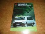 brochure Mitsubishi Space Wagon  1990, Ophalen of Verzenden, Zo goed als nieuw, Overige merken