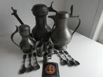 Tinnen kannen, Antiek en Kunst, Antiek | Tin, Ophalen