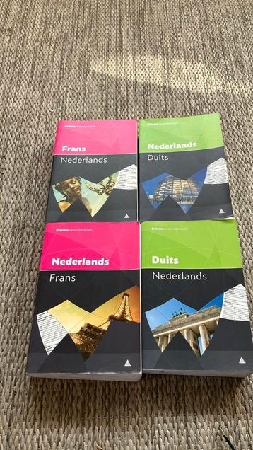 woordenboeken Frans en Duits beschikbaar voor biedingen