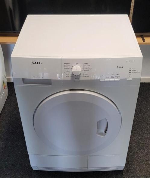 AEG Condensdroger 7 Kilo met 6 maanden Garantie, Witgoed en Apparatuur, Wasdrogers, Gebruikt, Condens, Voorlader, 6 tot 8 kg, Minder dan 85 cm