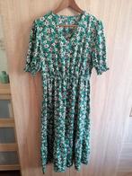 Shein zgan enige groene dames jurk bloemetjes, maat L, Maat 42/44 (L), Ophalen of Verzenden, Zo goed als nieuw, Shein