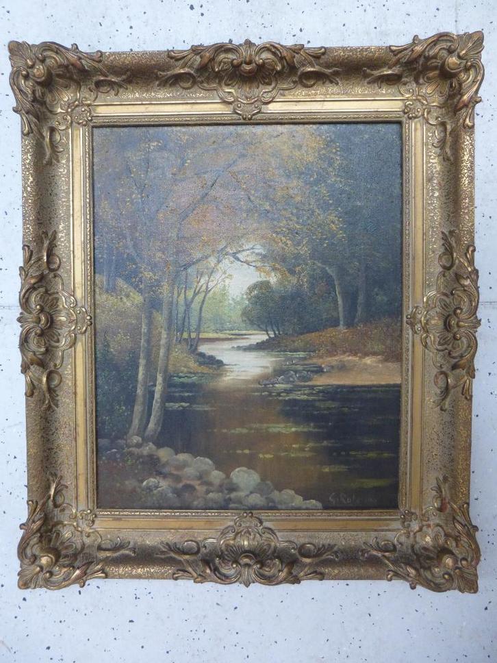 Schilderij (olieverf), Antiek en Kunst, Kunst | Schilderijen | Klassiek, Ophalen of Verzenden