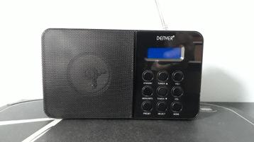 Draagbare Dab ,Fm radio ,als nieuw . beschikbaar voor biedingen