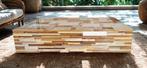 Piet Hein Eek salontafel sloophout blok 120x80x25cm, 100 tot 150 cm, Verzenden, 50 tot 100 cm, Zo goed als nieuw