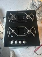 Glasplaat in bouw, Witgoed en Apparatuur, Kookplaten, Ophalen, 4 kookzones, Zo goed als nieuw, Inbouw