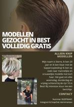 Modellen gezocht kappersvak, 33 - 40 uur, Overige niveaus, Starter, Overige vormen